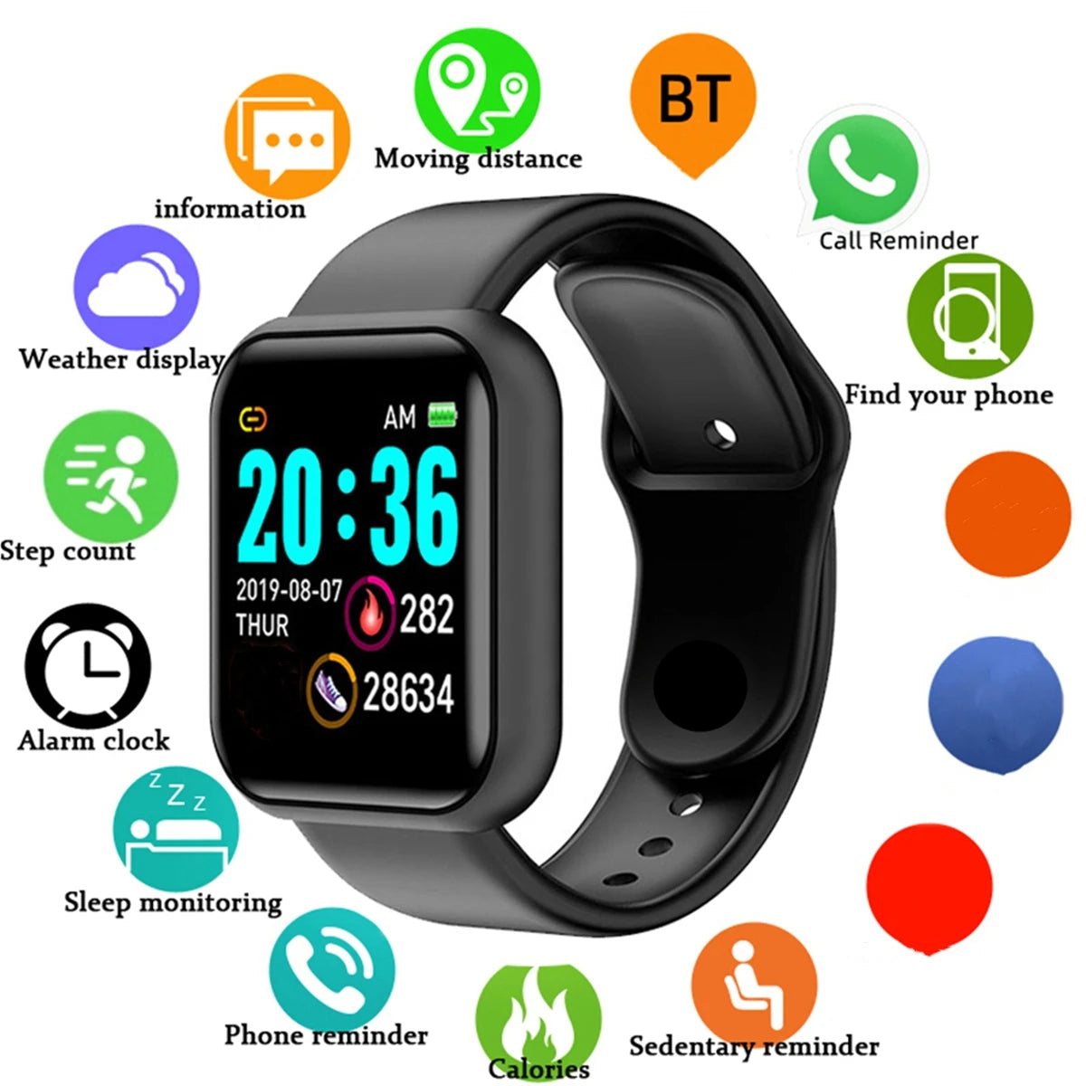 Laufliebe™ Smartwatch Laufuhr